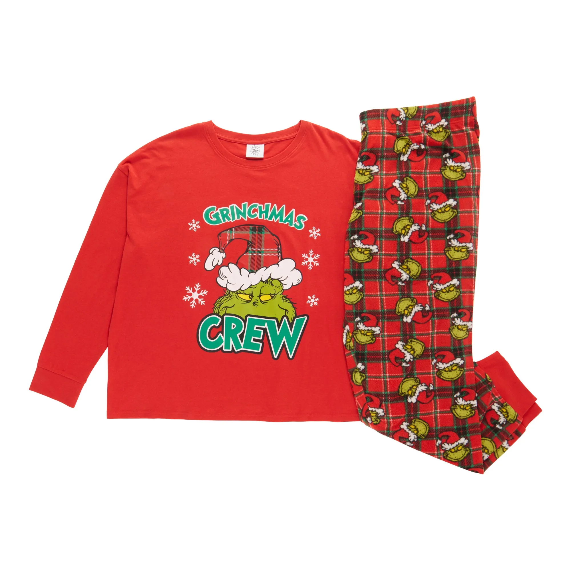 The Grinch Women's Plus Family PJ Set, 2-Piece sold by Giant Tiger product image thumbnail 2