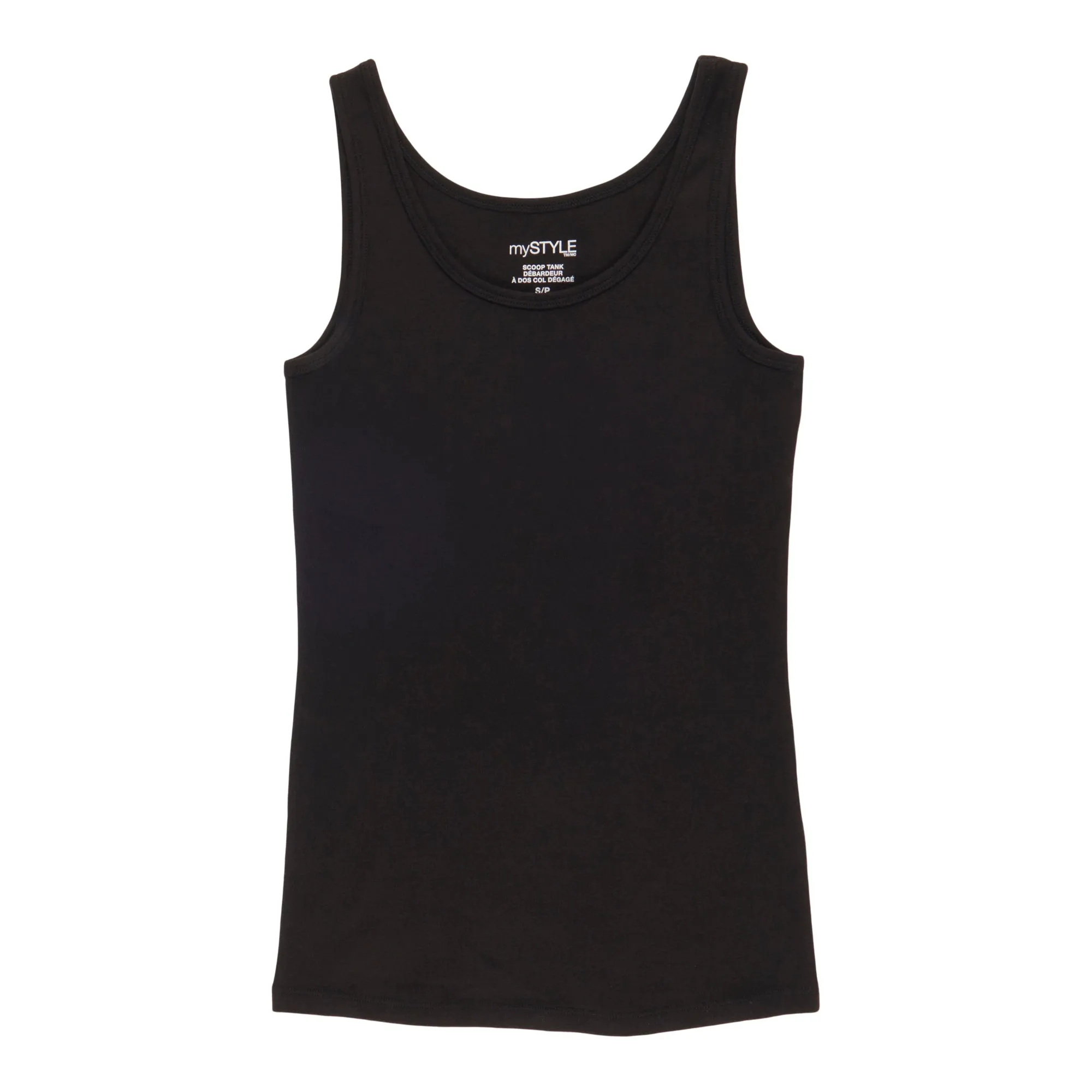 mySTYLE Women's Solid Scoop Neck Tank Top sold by Giant Tiger product image thumbnail 2