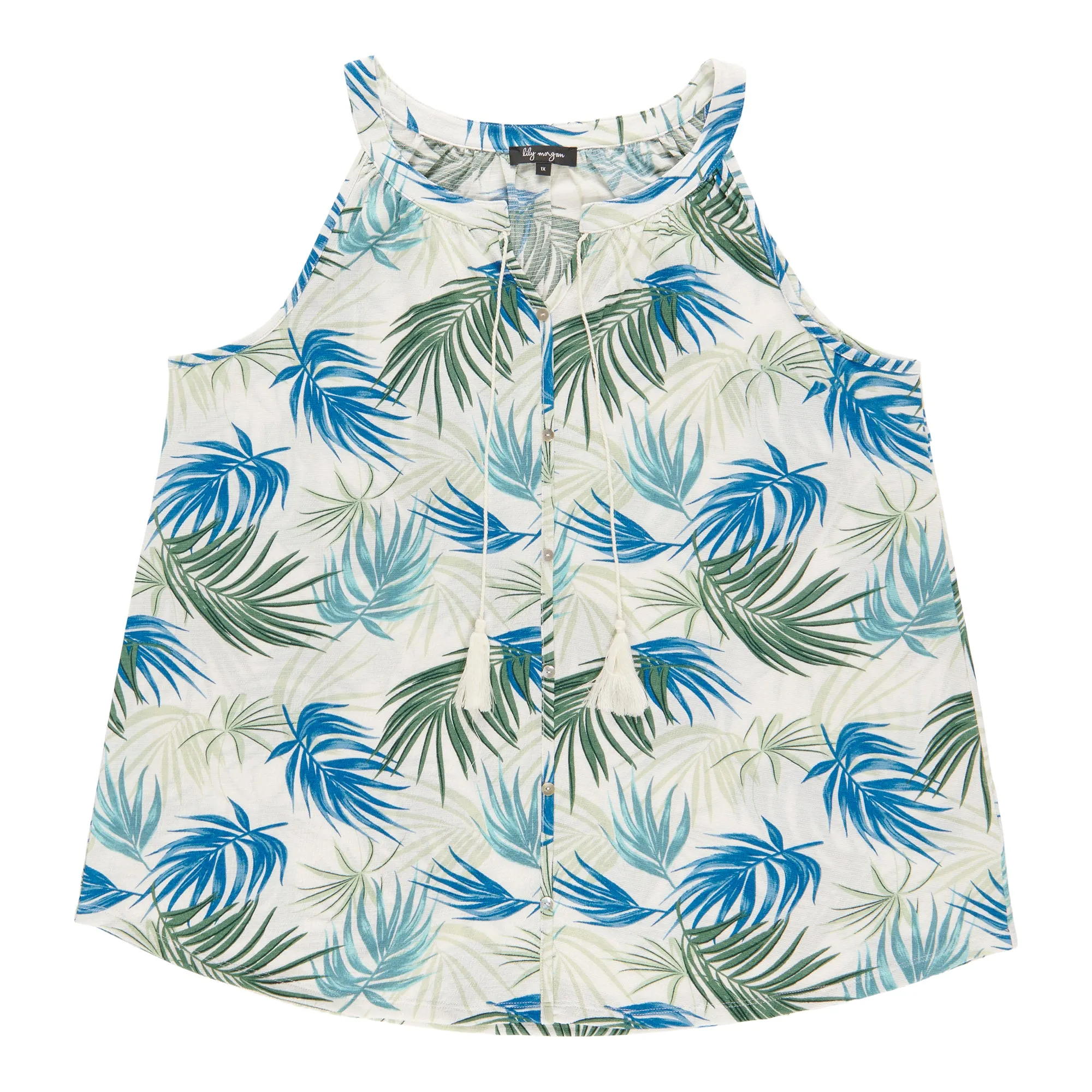 lily morgan Women's Plus Printed V-Neck Camisole sold by Giant Tiger product image thumbnail 4