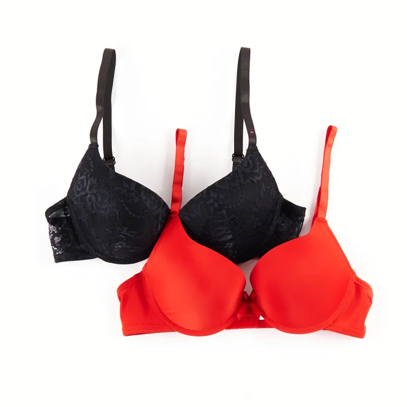 Carisma Women's Push-Up Lace Bra, 2-Pack sold by Giant Tiger