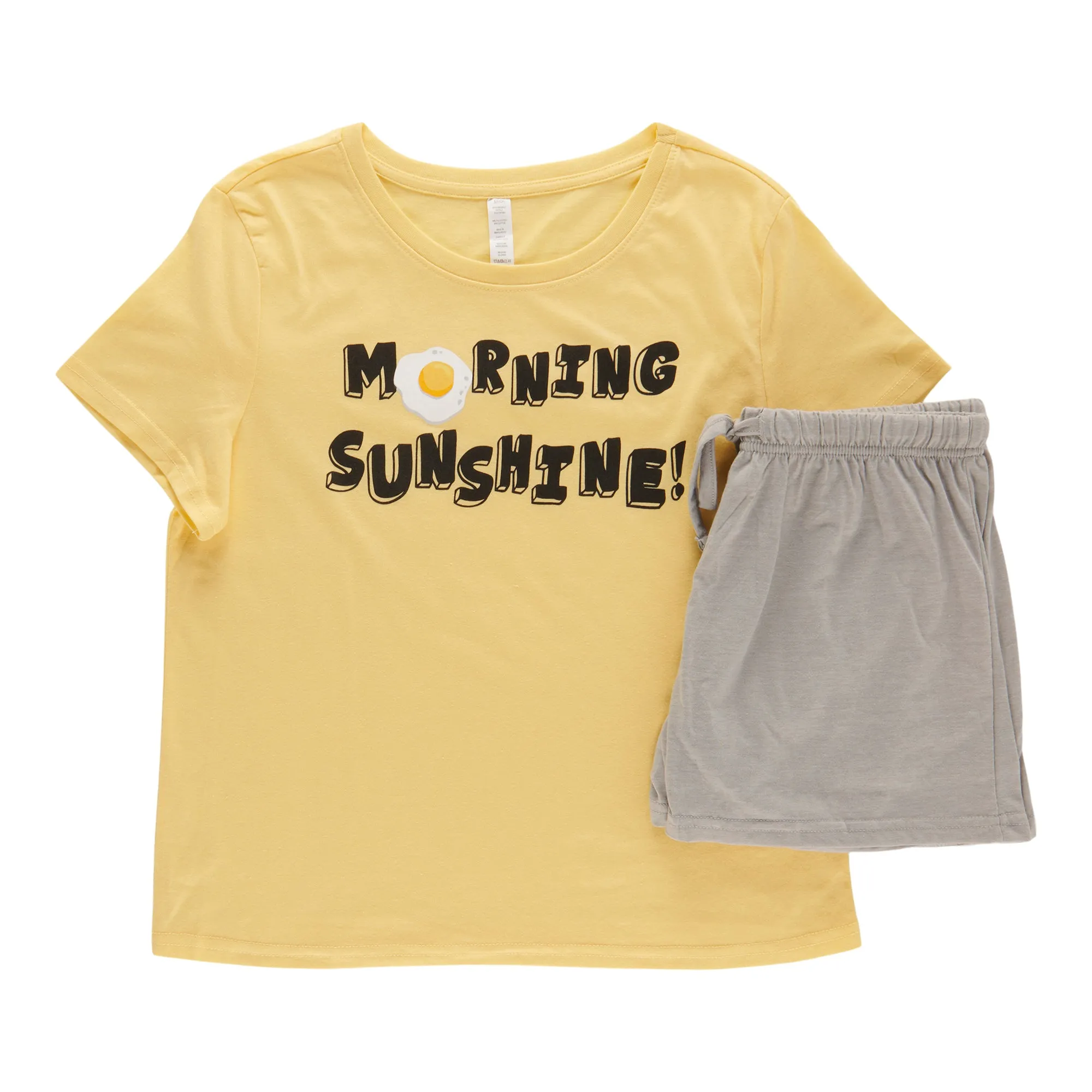 Women's Cotton Drawstring Boxer PJ Set, 2-Piece sold by Giant Tiger product image thumbnail 3