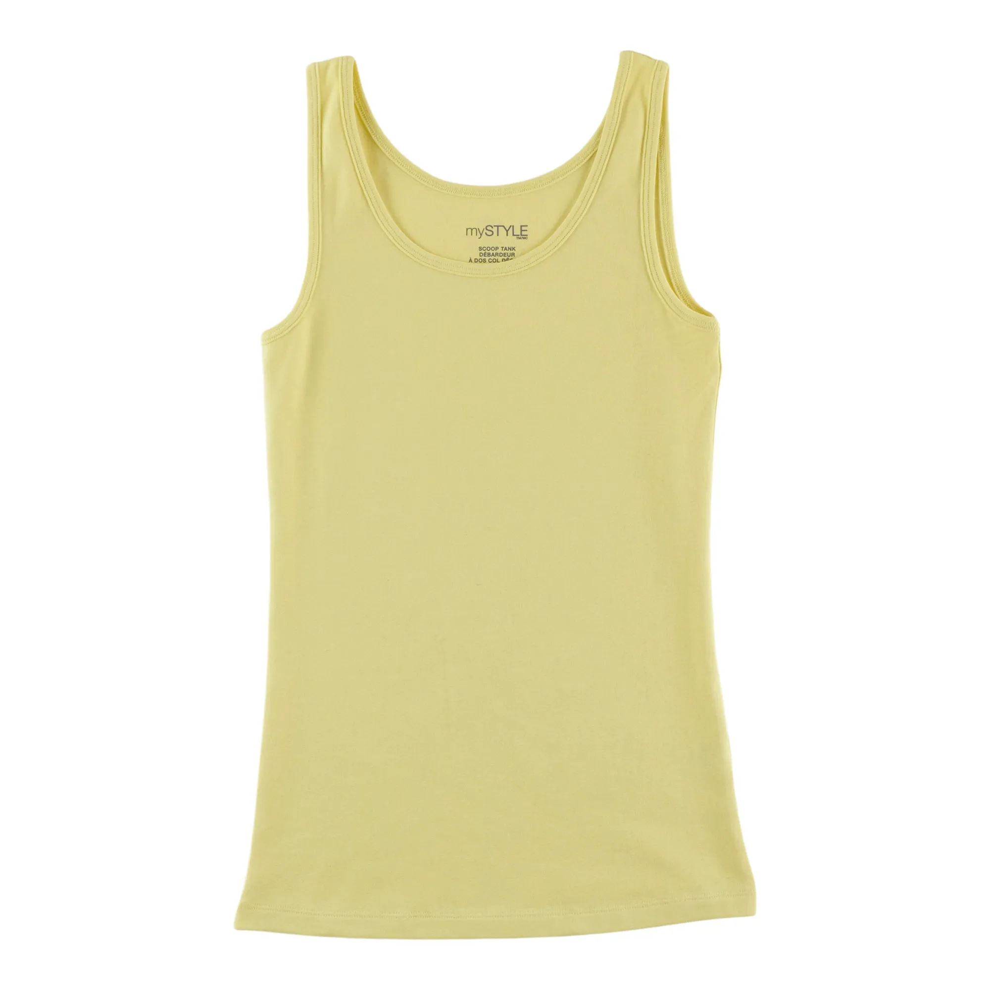 mySTYLE Women's Seasonal Scoop Neck Solid Tank Top sold by Giant Tiger product image thumbnail 3