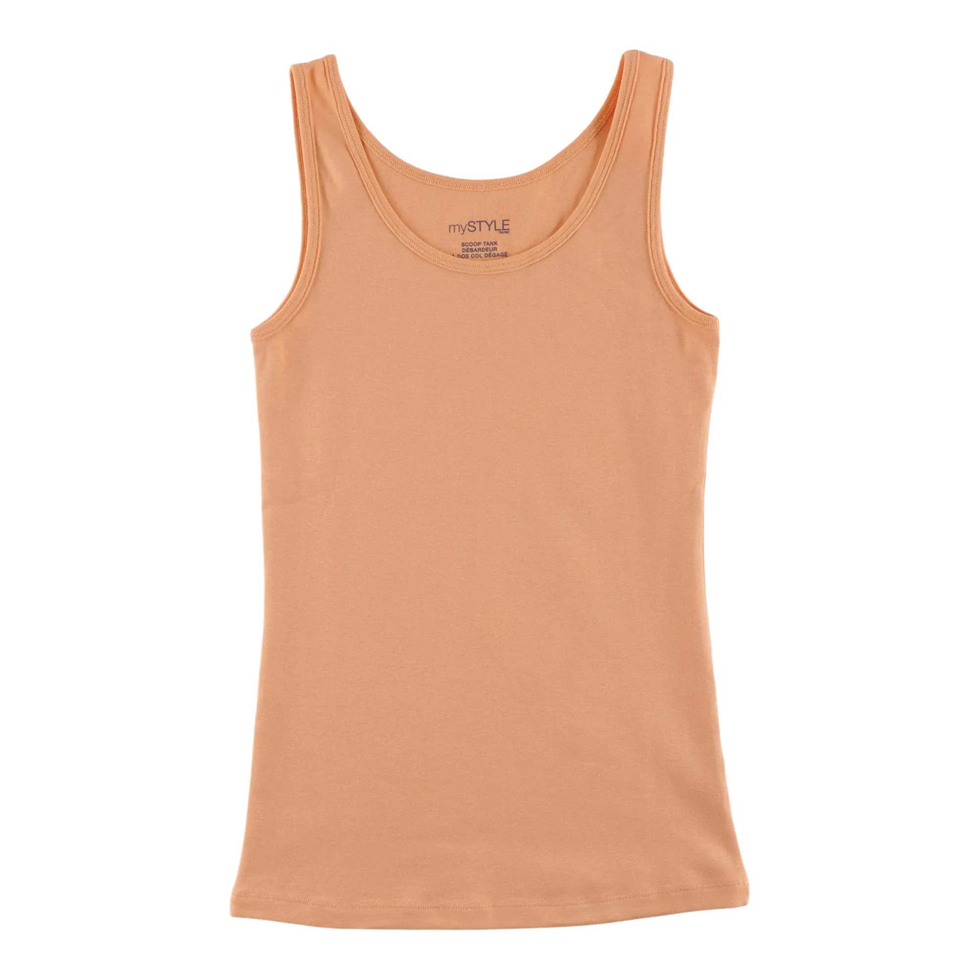mySTYLE Women's Seasonal Scoop Neck Solid Tank Top sold by Giant Tiger product image thumbnail 2