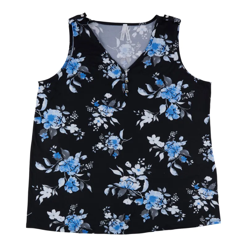 Women's Plus Sleeveless V-Neck Top sold by Giant Tiger