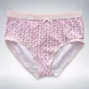 Silhouette Ladies Solid or Printed Cotton Briefs sold by Giant Tiger