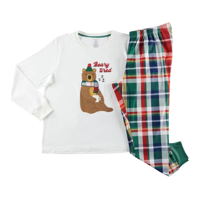 Carisma Women's Plus Family PJ Set, 2-Piece sold by Giant Tiger