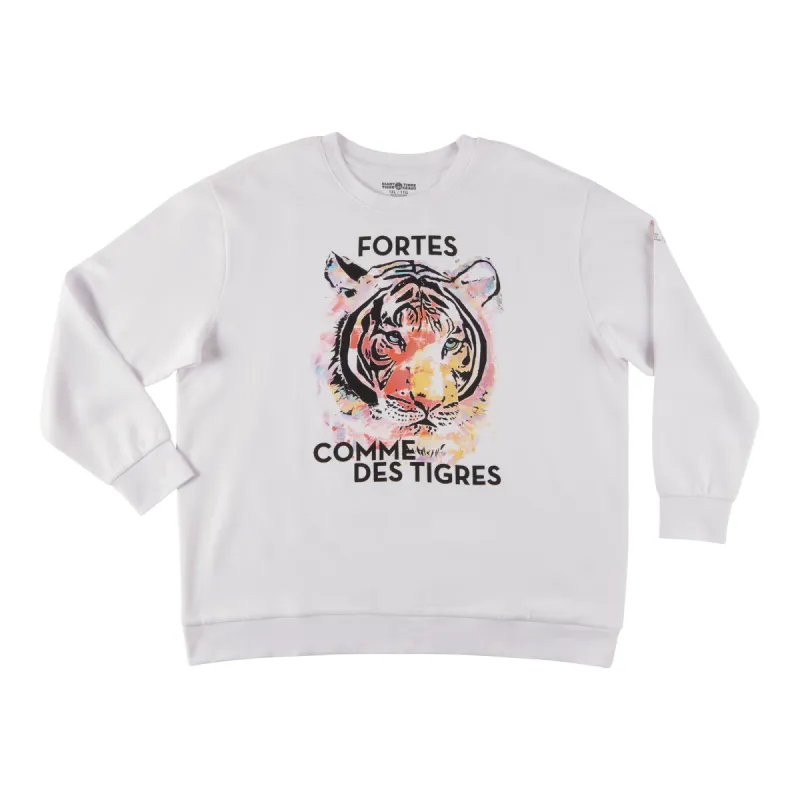 Women's Plus International Women's Day Fleece Pullover, French sold by Giant Tiger