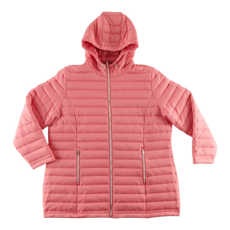 mySTYLE Women's Plus Winter Puffer Jacket sold by Giant Tiger