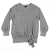 lily morgan Women's Autumn Flair Long Sleeve Top with Side Tie Hem sold by Giant Tiger