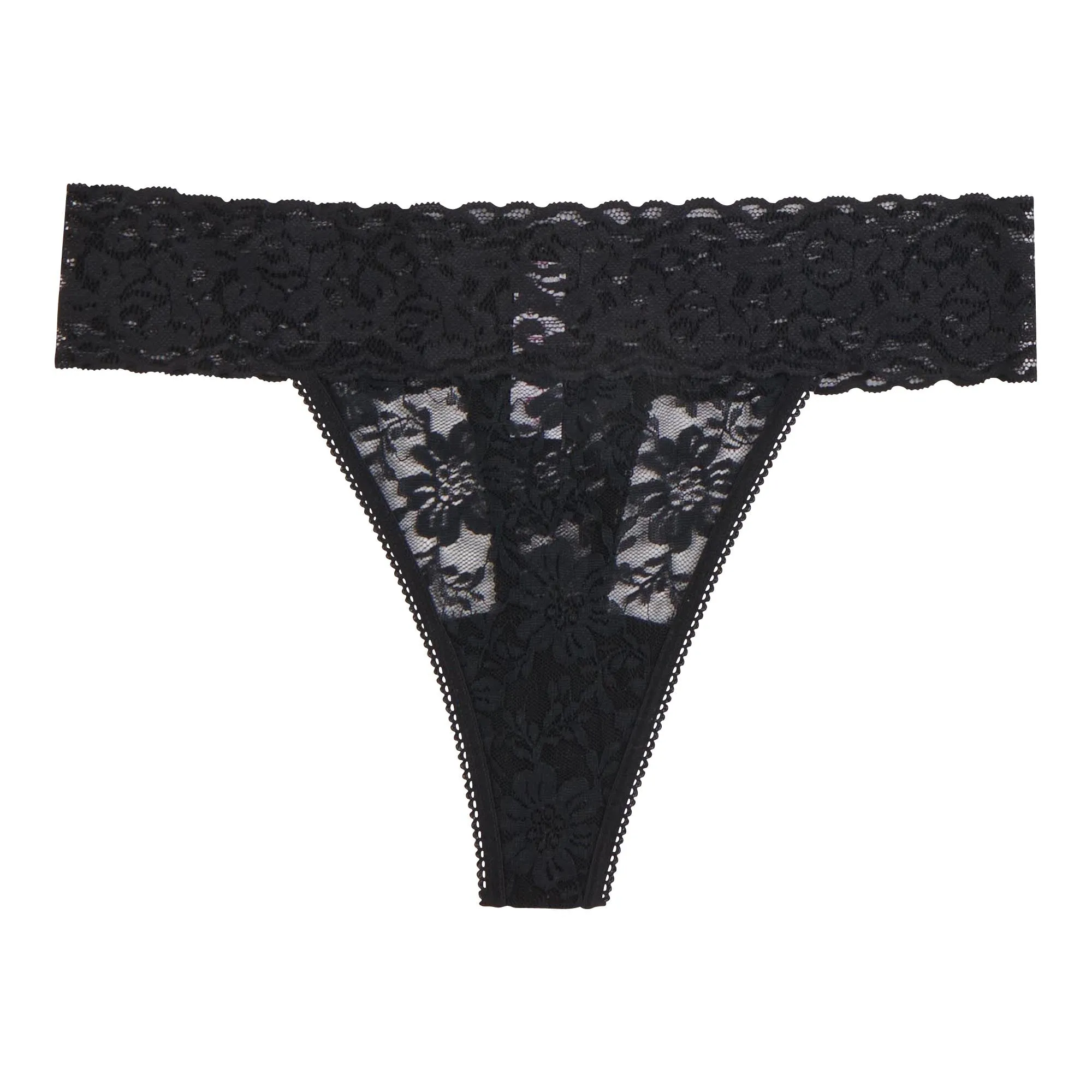 Carisma Women's Lace Thong, Black sold by Giant Tiger