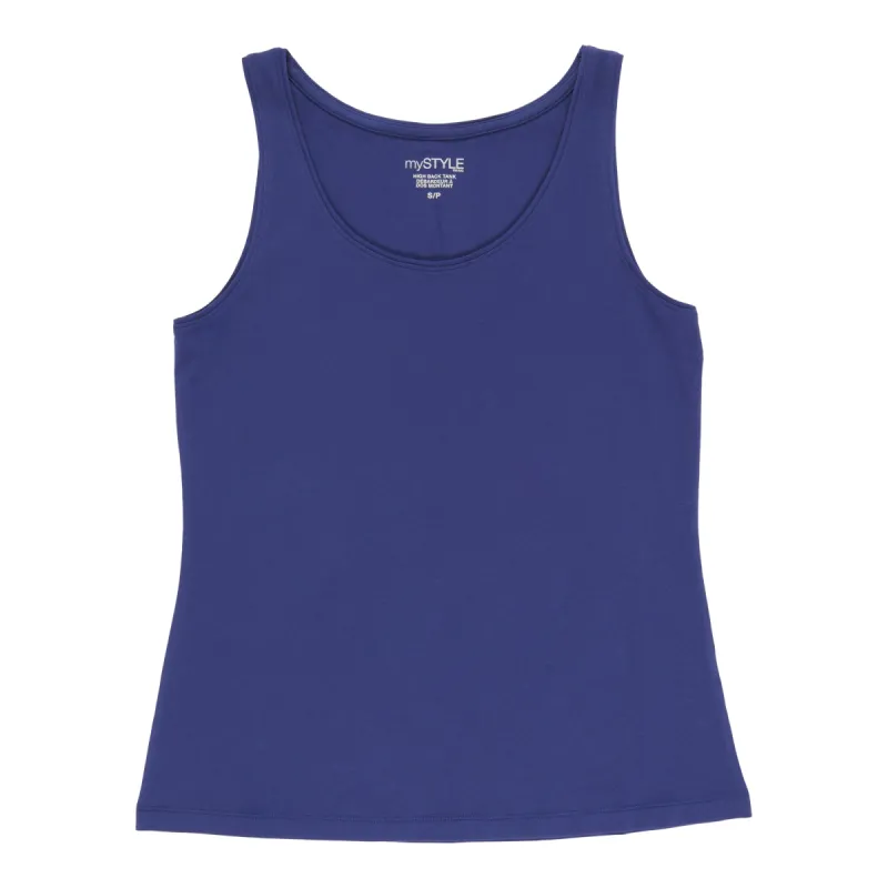 mySTYLE Women's Seasonal High Back Scoop Neck Tank Top sold by Giant Tiger