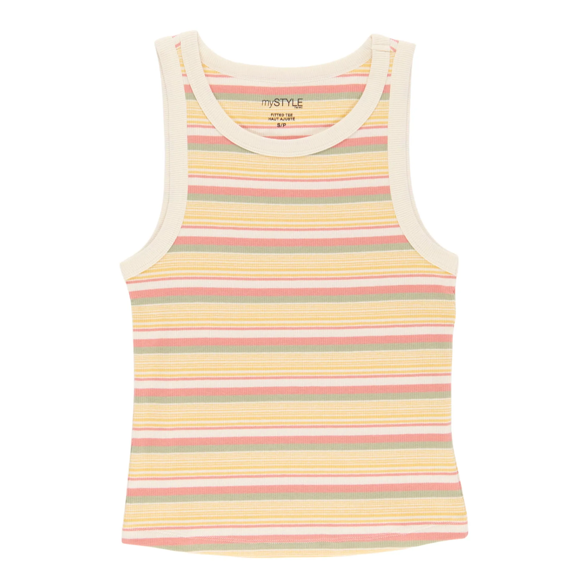mySTYLE Women's Ribbed Tank Top sold by Giant Tiger