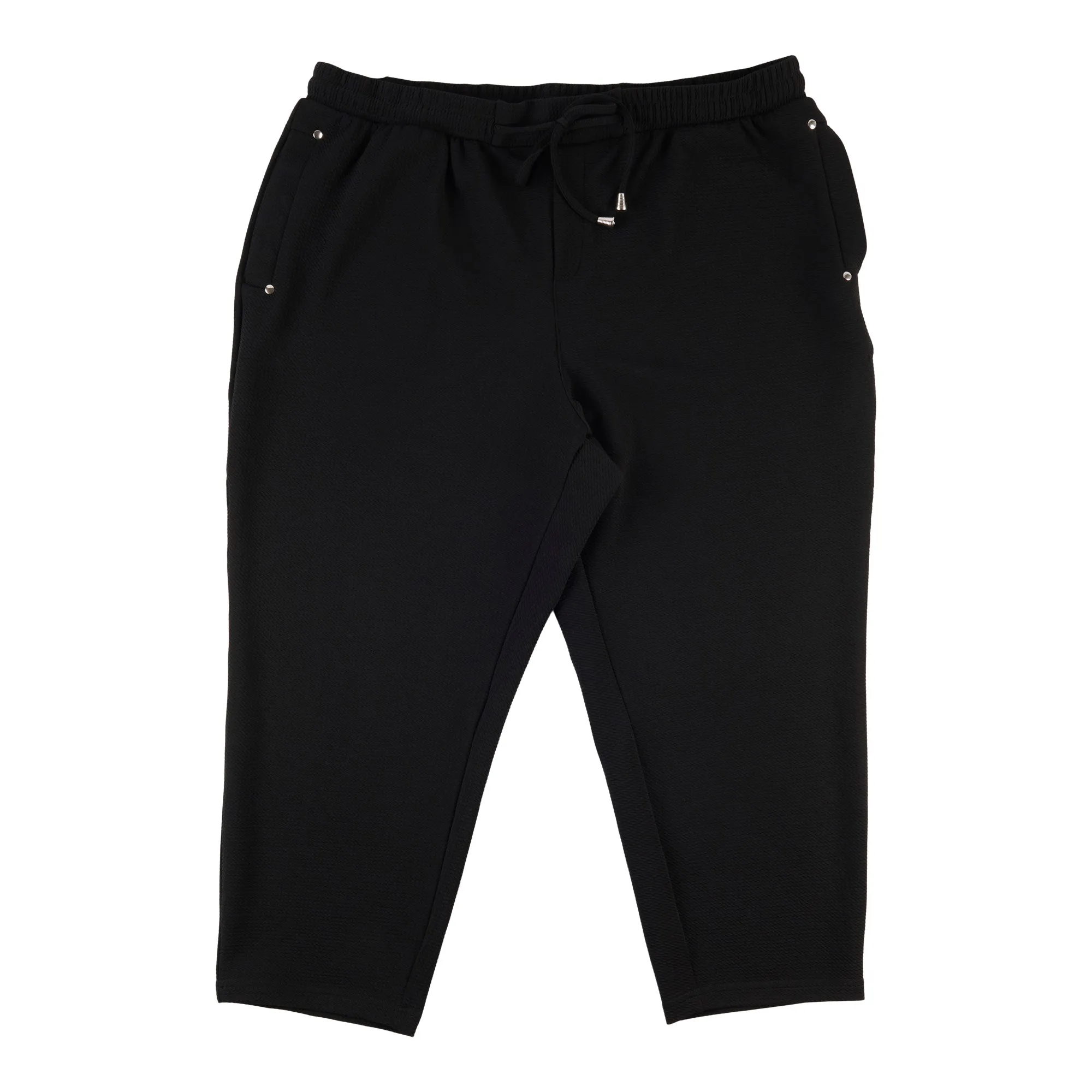 lily morgan Women's Plus Trend Edit Knit Pants, Black sold by Giant Tiger