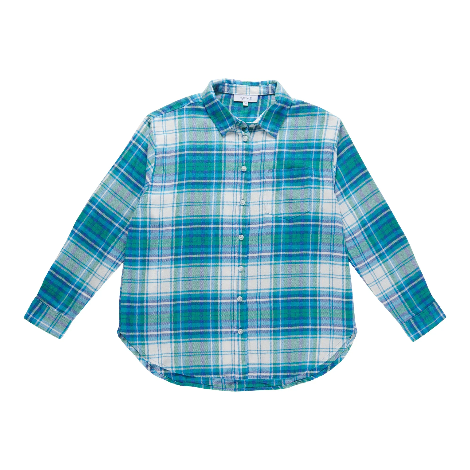 mySTYLE Women's Collard Flannel Shirt sold by Giant Tiger product image thumbnail 2