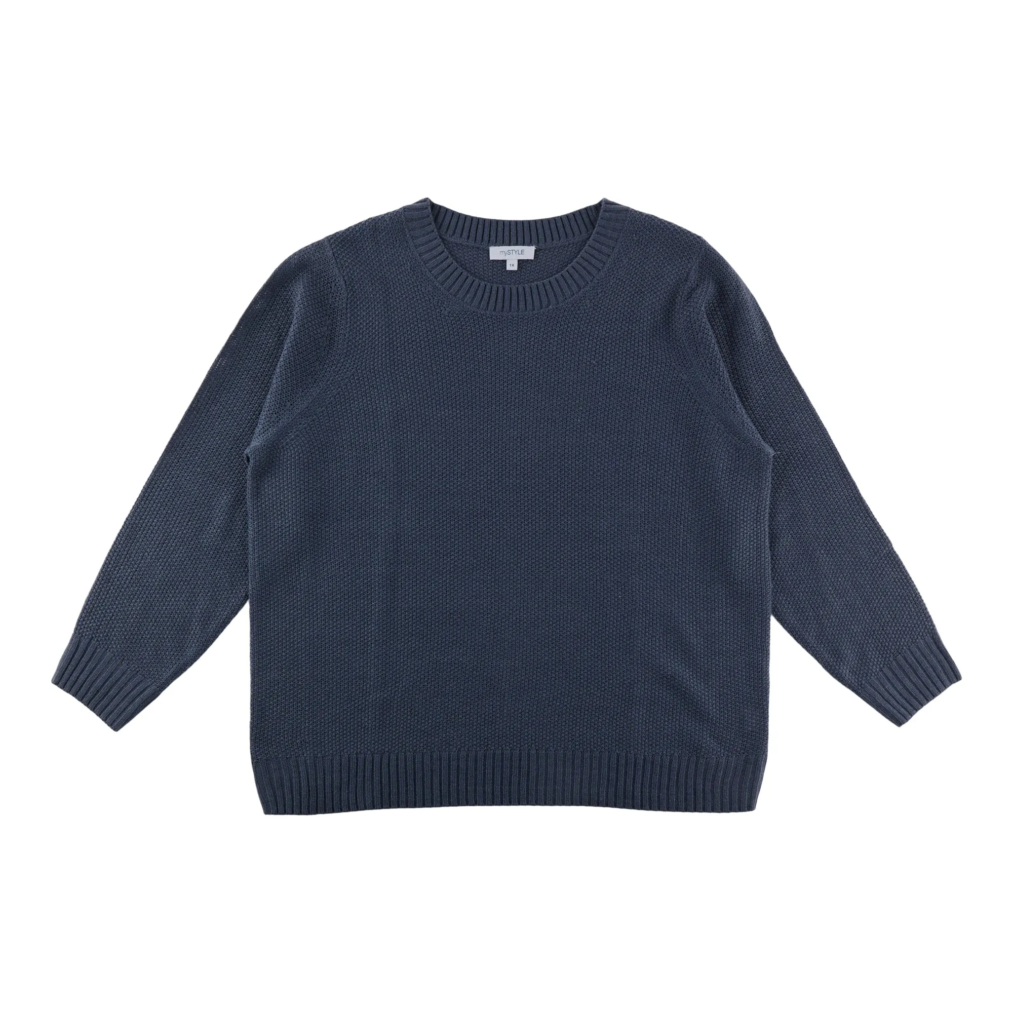 mySTYLE Women's Plus Crew Neck Sweater sold by Giant Tiger