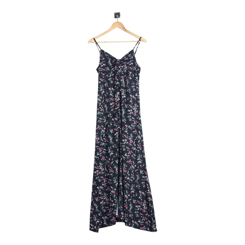 lily morgan Women's Tie Front Knotted Maxi Dress sold by Giant Tiger