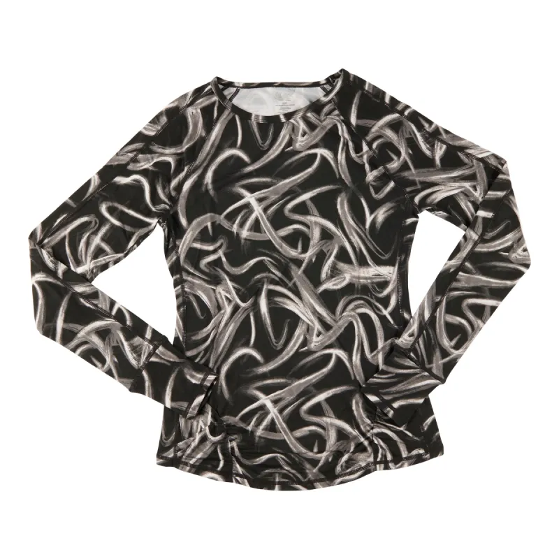 ACX Active Women's Spring Into Action Long Sleeve Top with Ruching sold by Giant Tiger