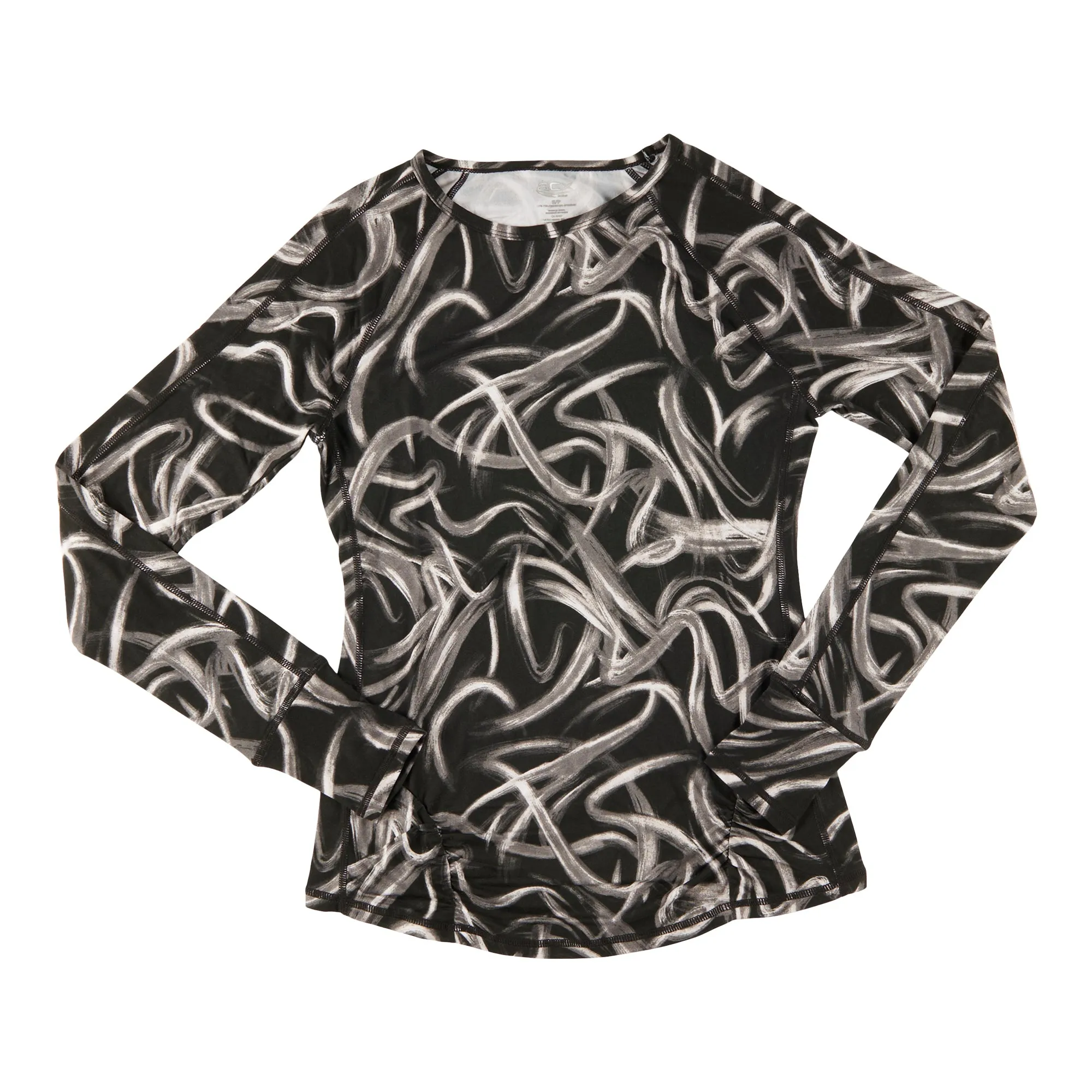 ACX Active Women's Spring Into Action Long Sleeve Top with Ruching sold by Giant Tiger