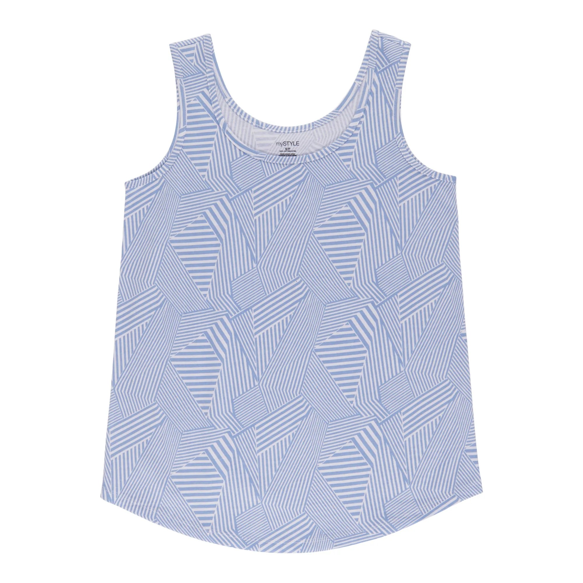 mySTYLE Women's Festival Printed Abstract Tank Top sold by Giant Tiger