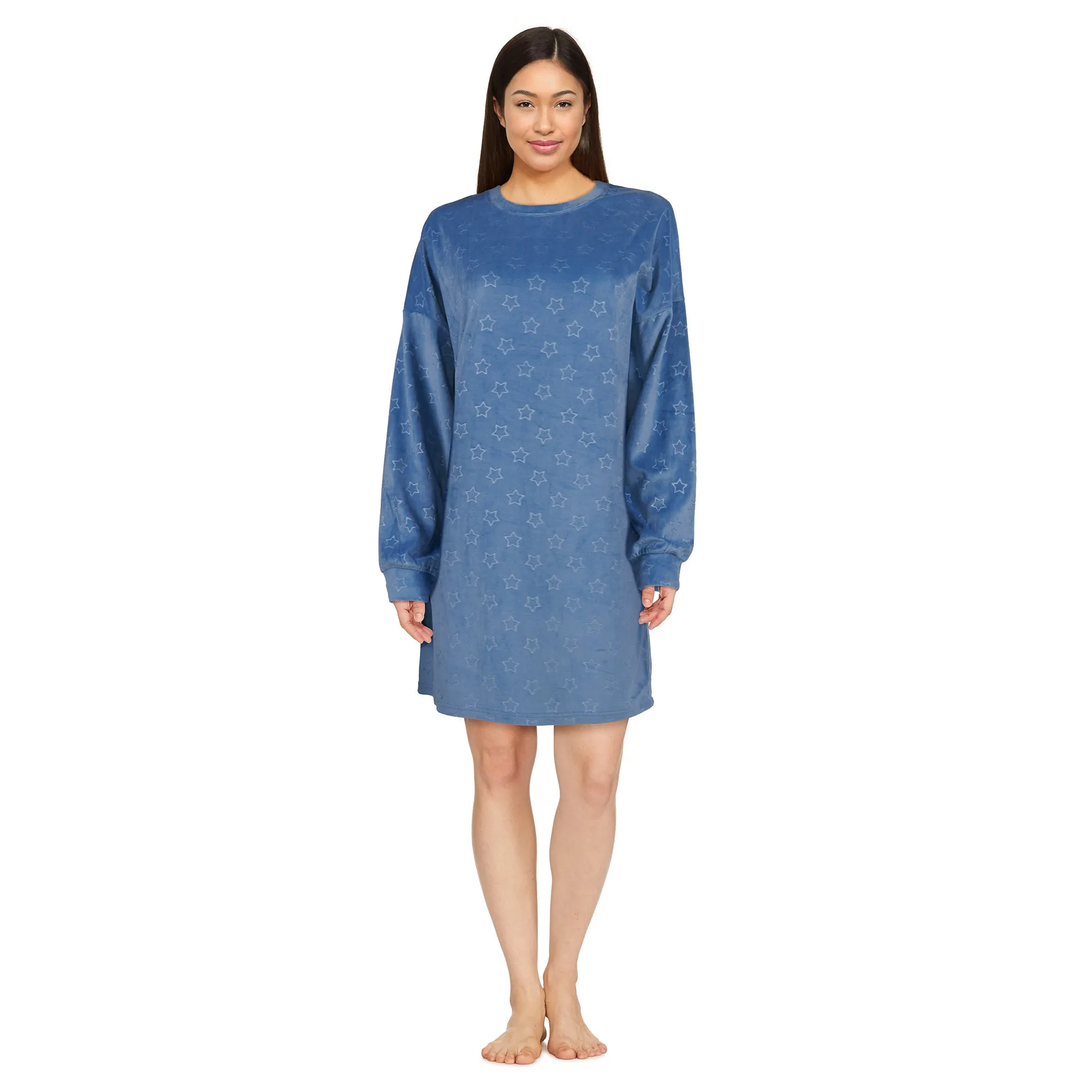 Carisma Women's Perfect Dream Velour Embossed Sleepshirt sold by Giant Tiger