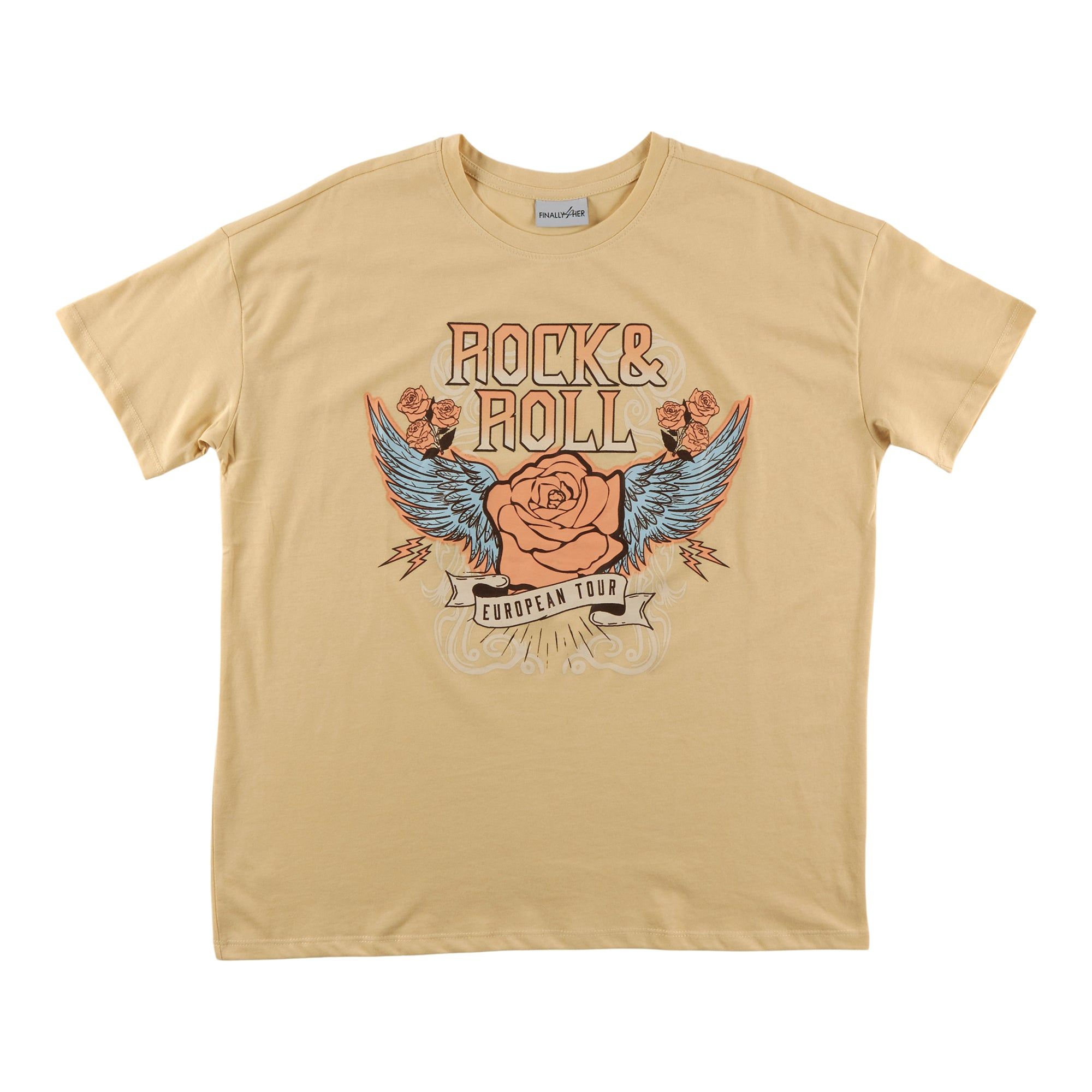 Women's Screen Boyfriend Tee sold by Giant Tiger