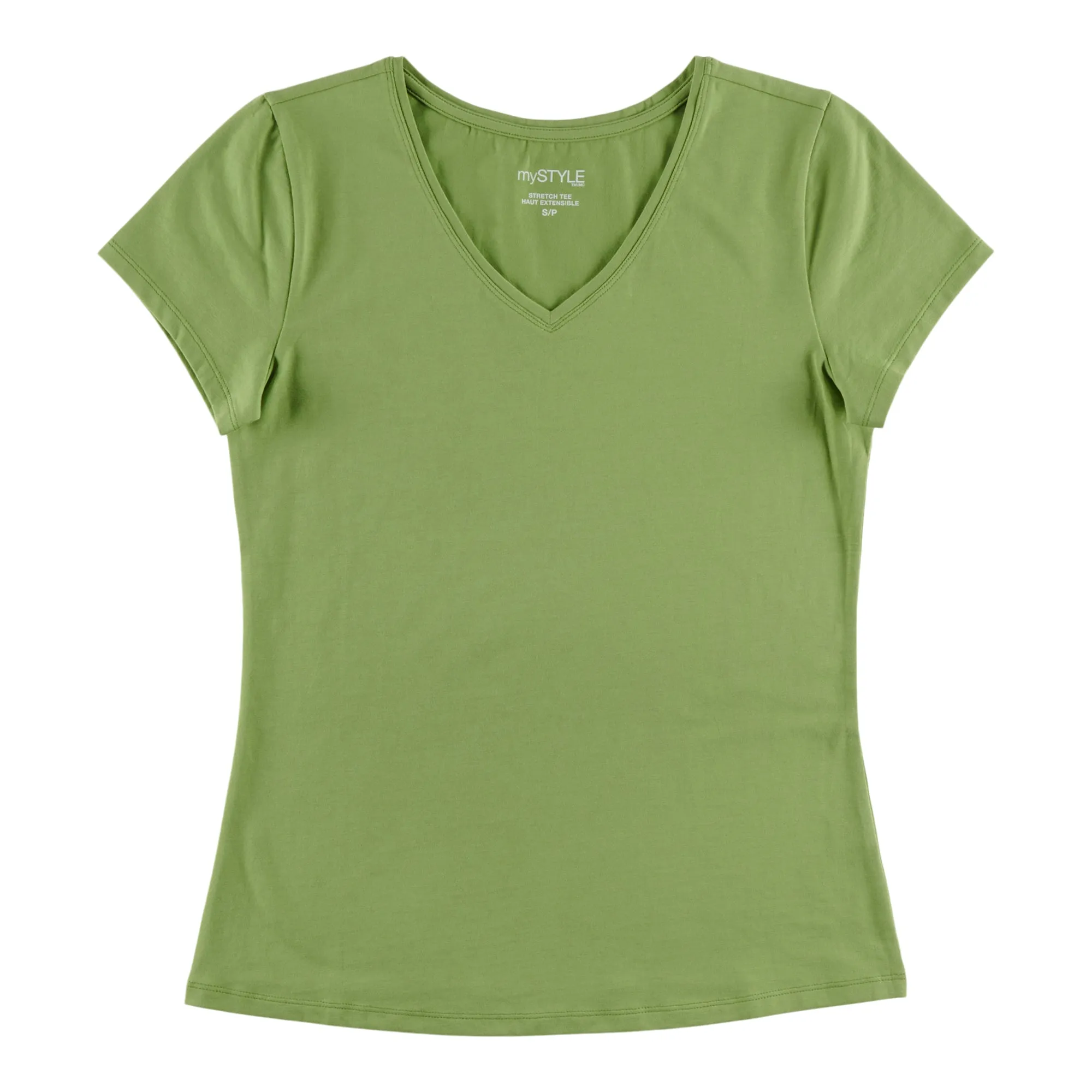 mySTYLE Women's V-Neck Street Smart T-Shirt sold by Giant Tiger