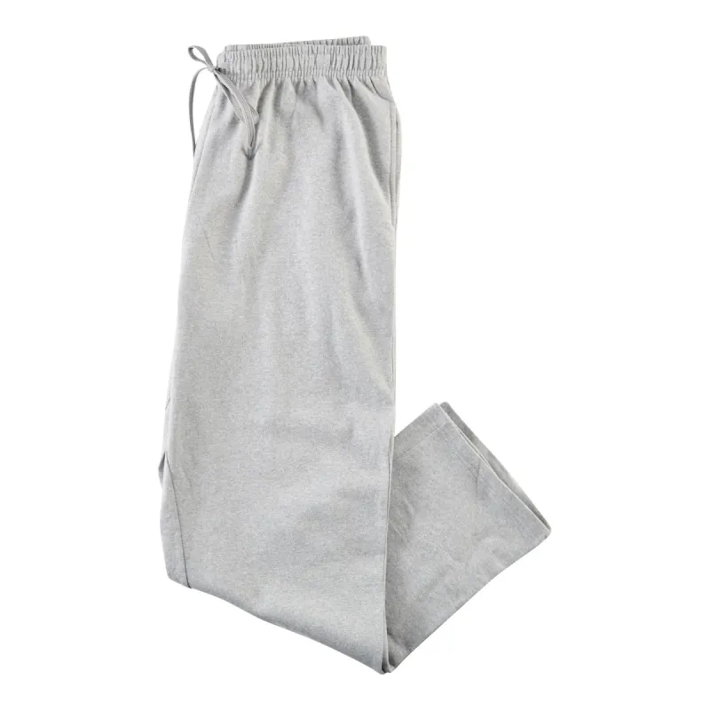 Mountain Ridge Men's Fleece Pants with Hemmed Ankle and Two On-Seam Pockets, Grey sold by Giant Tiger