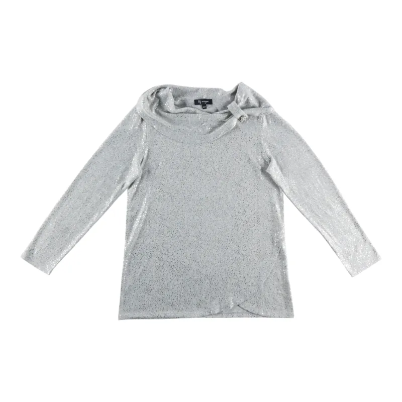 lily morgan Women's Cowl Neck Top with Collar Detail sold by Giant Tiger