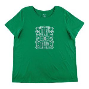 Women's Plus St. Patrick's Day Round Neck T-Shirt sold by Giant Tiger