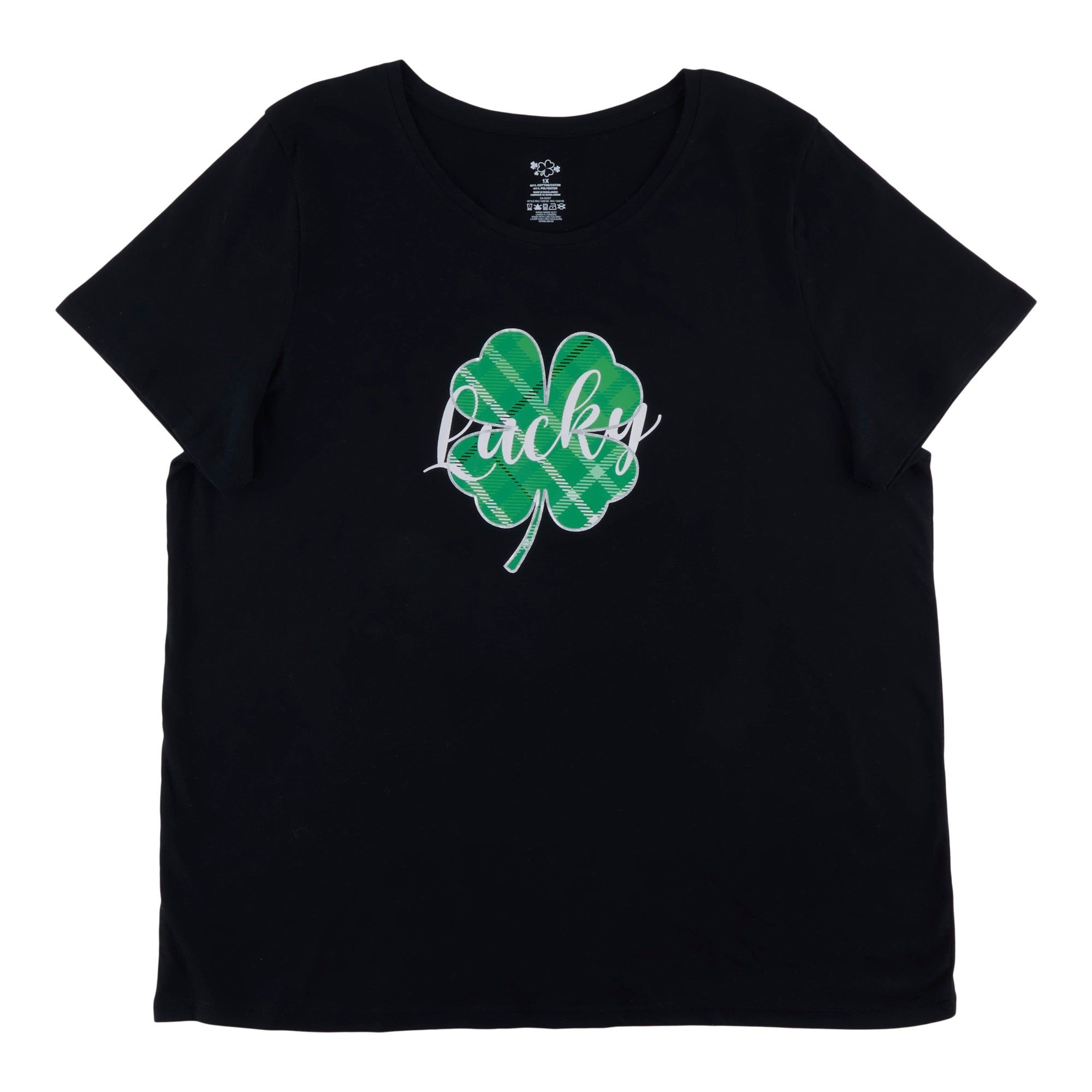Women's Plus St. Patrick's Day Round Neck T-Shirt sold by Giant Tiger