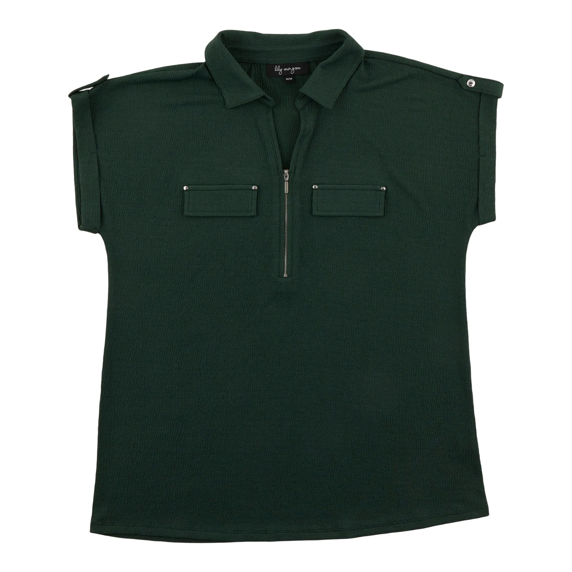 lily morgan Women's Collared Blouse with Nailheads sold by Giant Tiger product image thumbnail 3