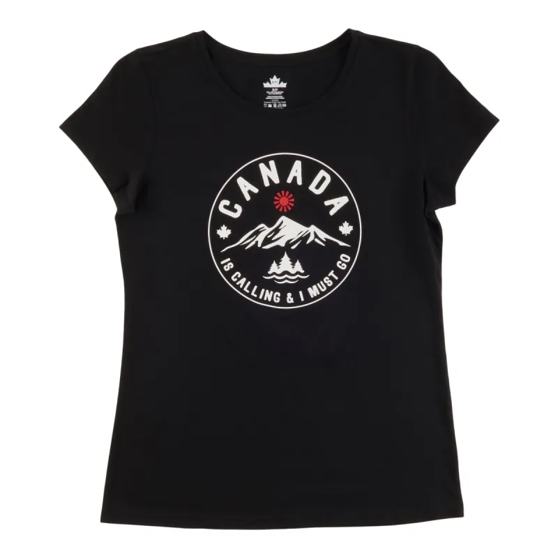 Canada Eh! Women's Seasonal Graphic Print Canada T-Shirt sold by Giant Tiger