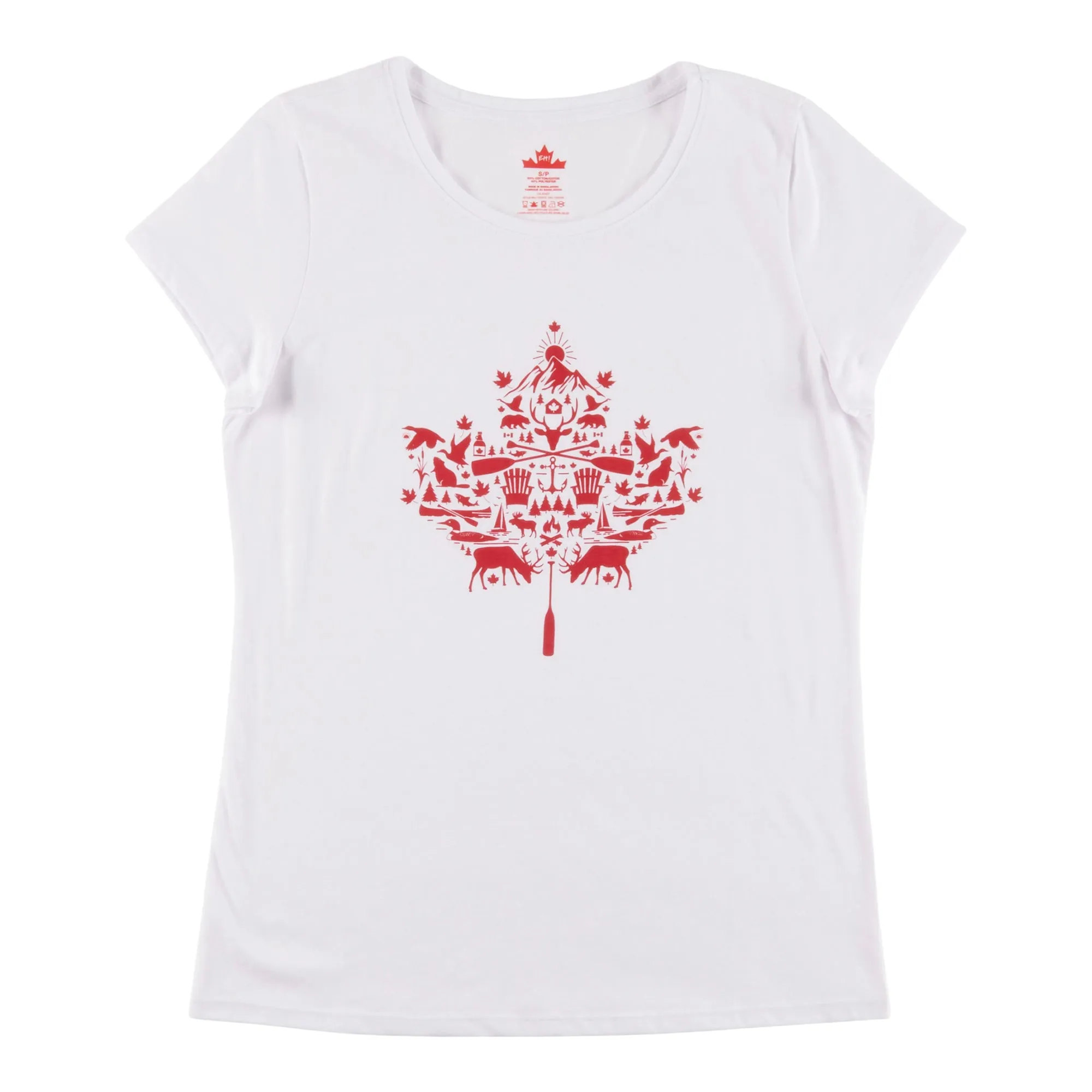 Canada Eh! Women's Seasonal Graphic Print Canada T-Shirt sold by Giant Tiger product image thumbnail 3