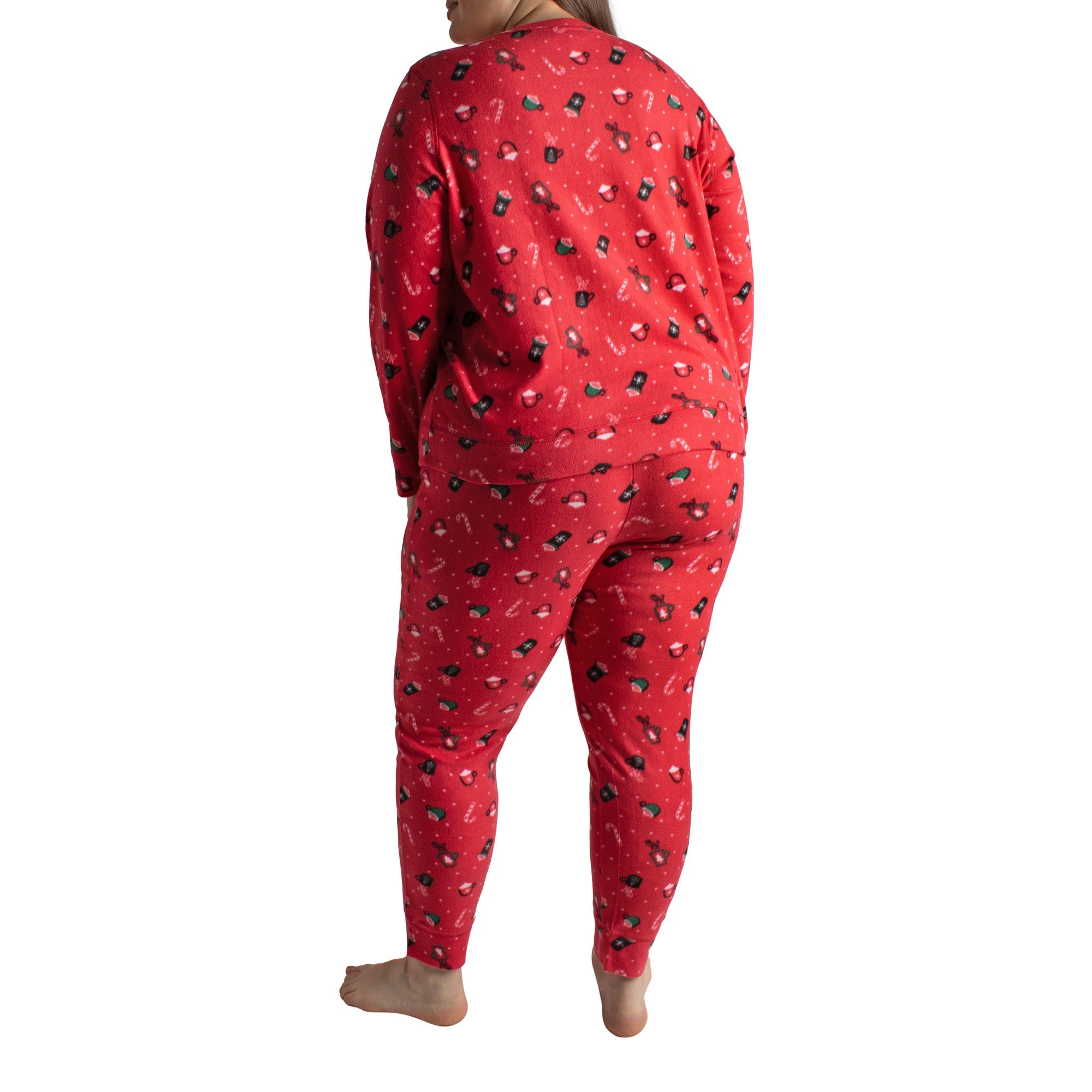 Comfy Cozy Women's Plus Christmas PJ Set 2pc. sold by Giant Tiger product image thumbnail 2