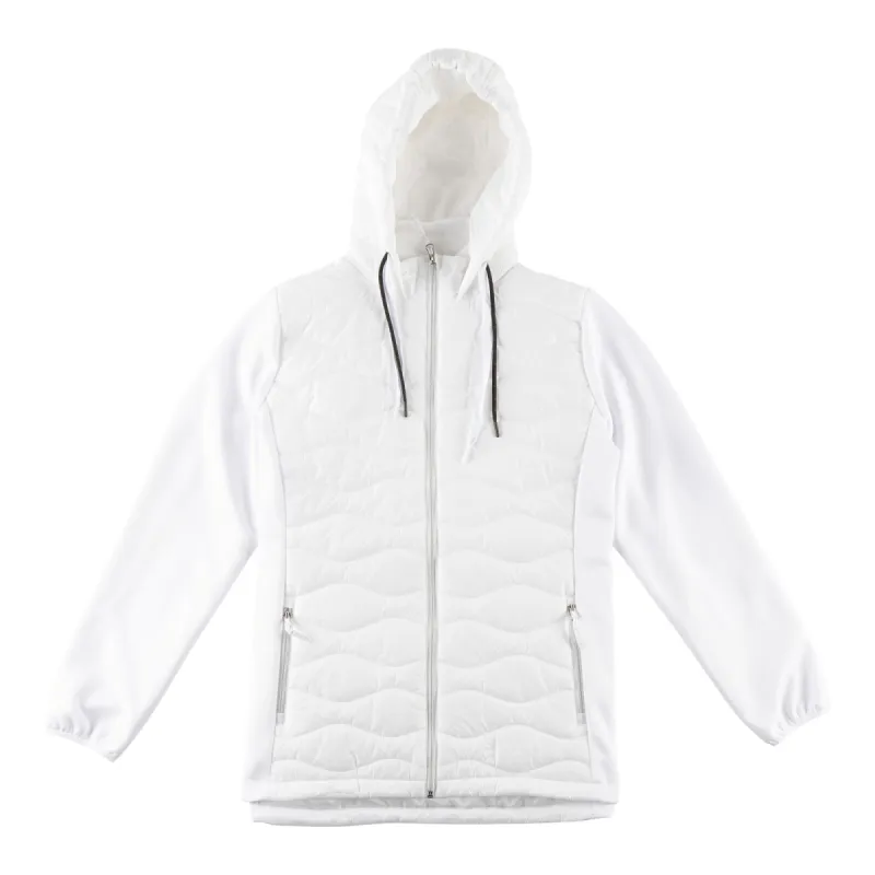 ACX Active Women's Plus Quilted Mix Media 3/4 Length Jacket sold by Giant Tiger