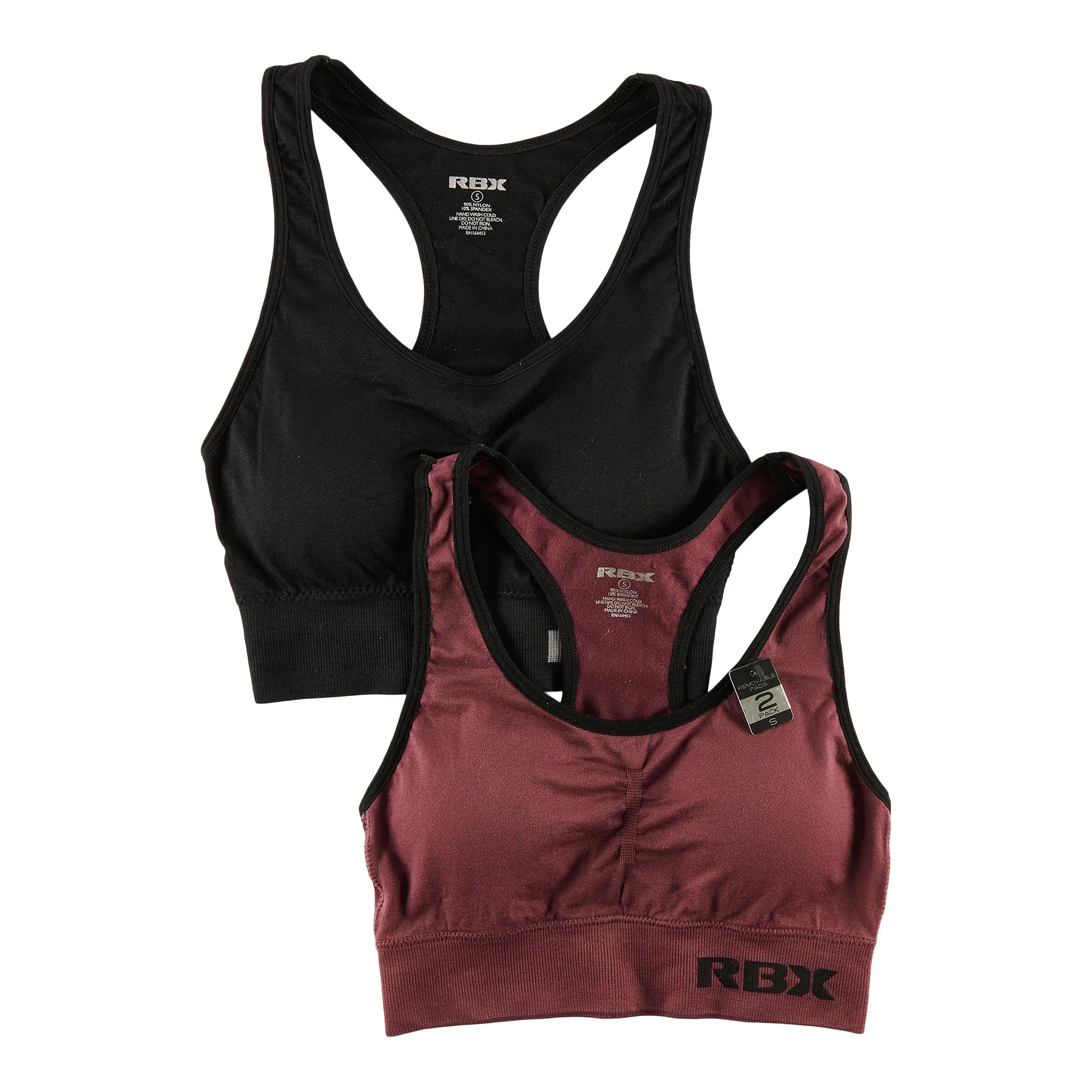 RBX Women's Sport Bra, 2-Pack sold by Giant Tiger