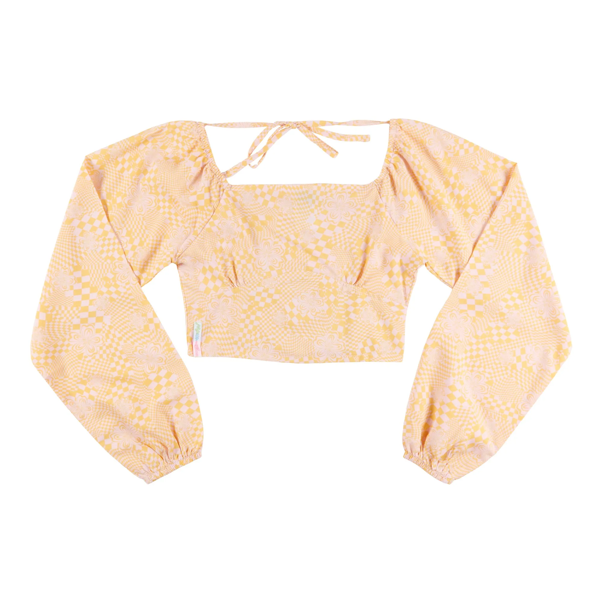Women's Printed Maui & Son Long Sleeve Top with Back-Tie sold by Giant Tiger product image thumbnail 2