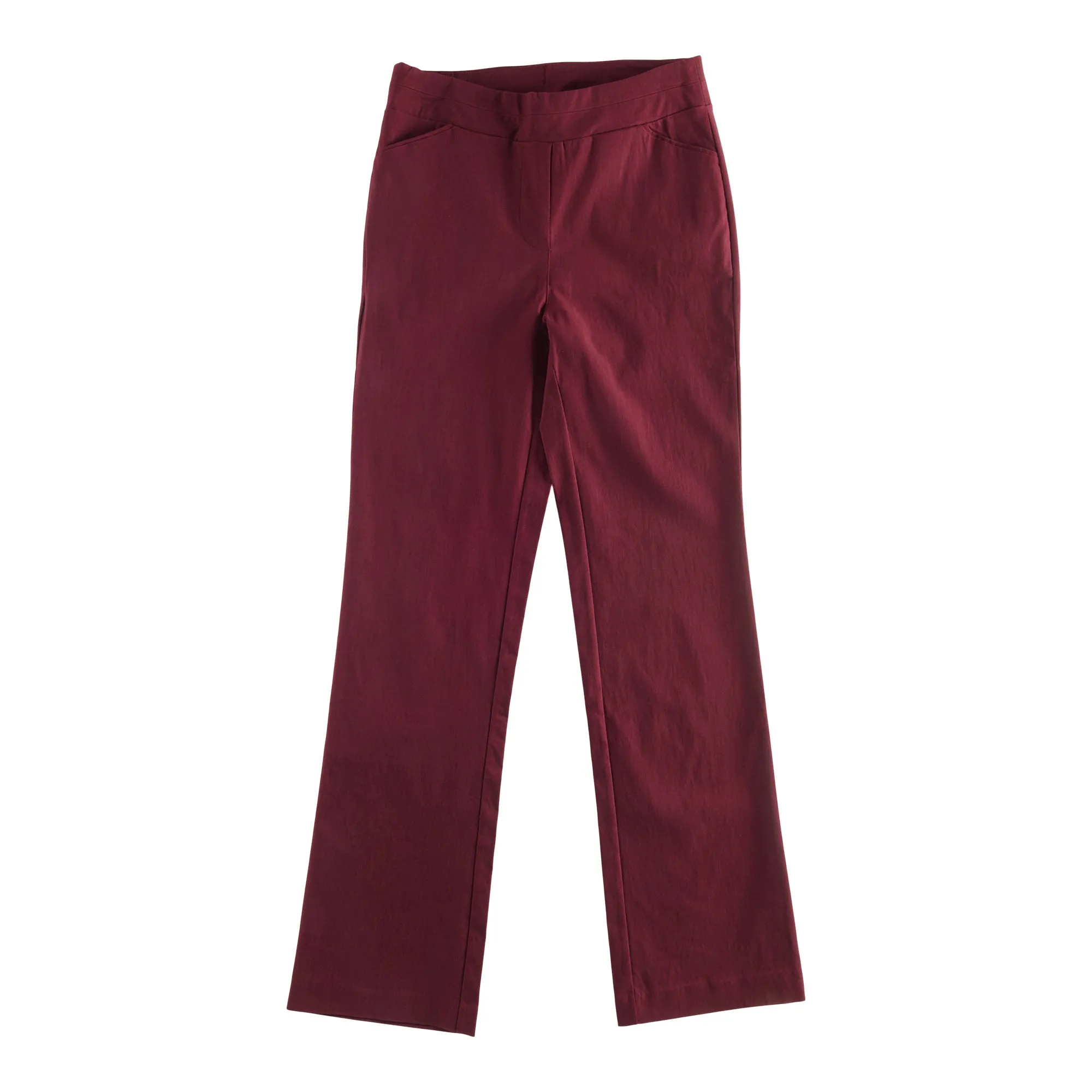 lily morgan Women's Trendsetters Solid Woven Bootcut Pants sold by Giant Tiger product image thumbnail 2