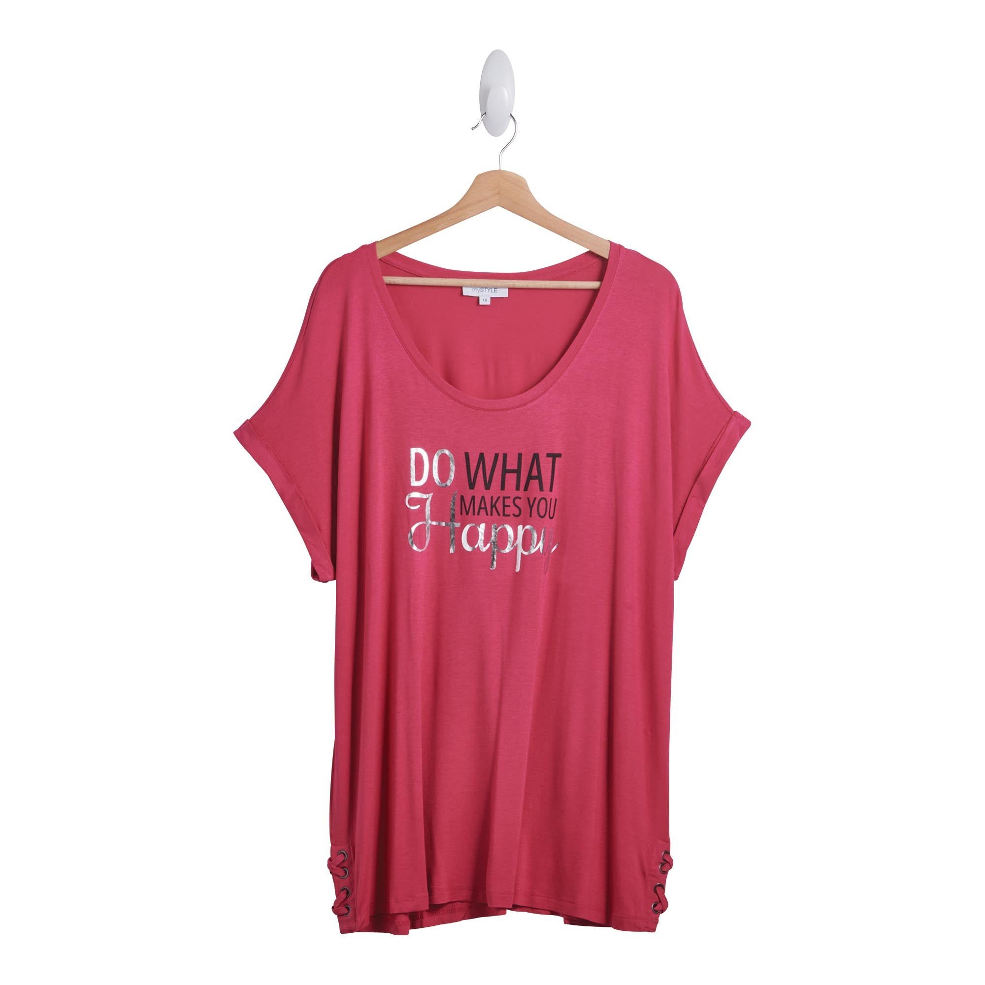 mySTYLE Women's Plus Screen Printed Top - 1X-3X sold by Giant Tiger product image thumbnail 3