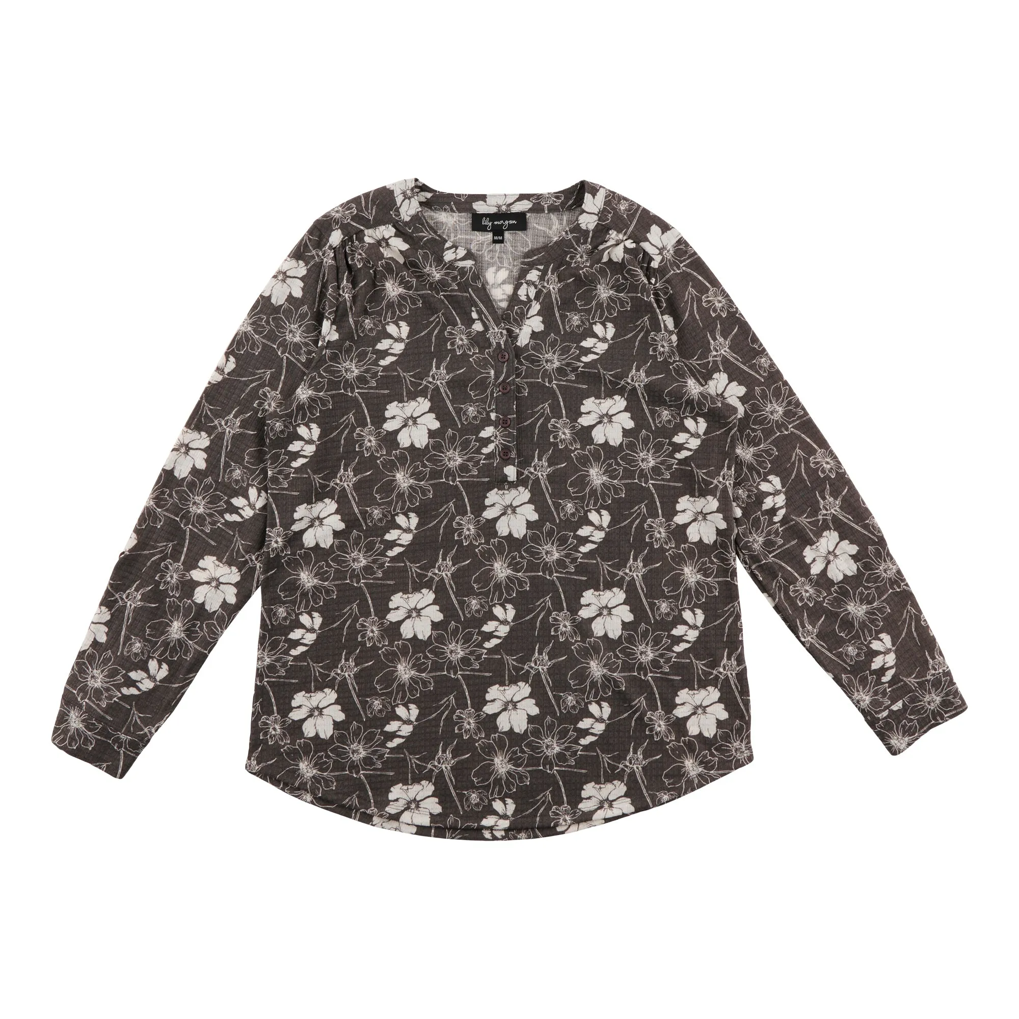 lily morgan Women's Top with Buttons sold by Giant Tiger