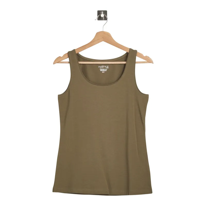 mySTYLE Women's High Back Tank sold by Giant Tiger