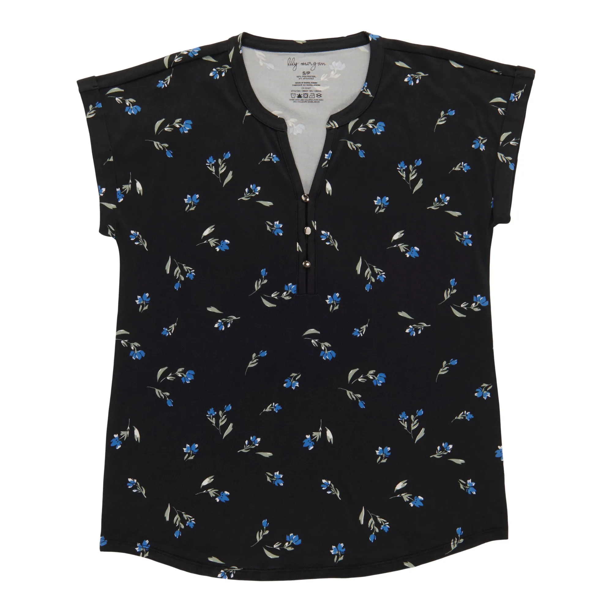 lily morgan Women's Short Sleeve Blouse sold by Giant Tiger