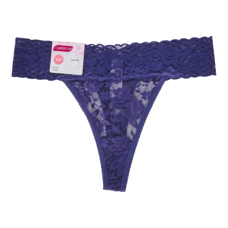 Carisma Women's Lace Thong sold by Giant Tiger