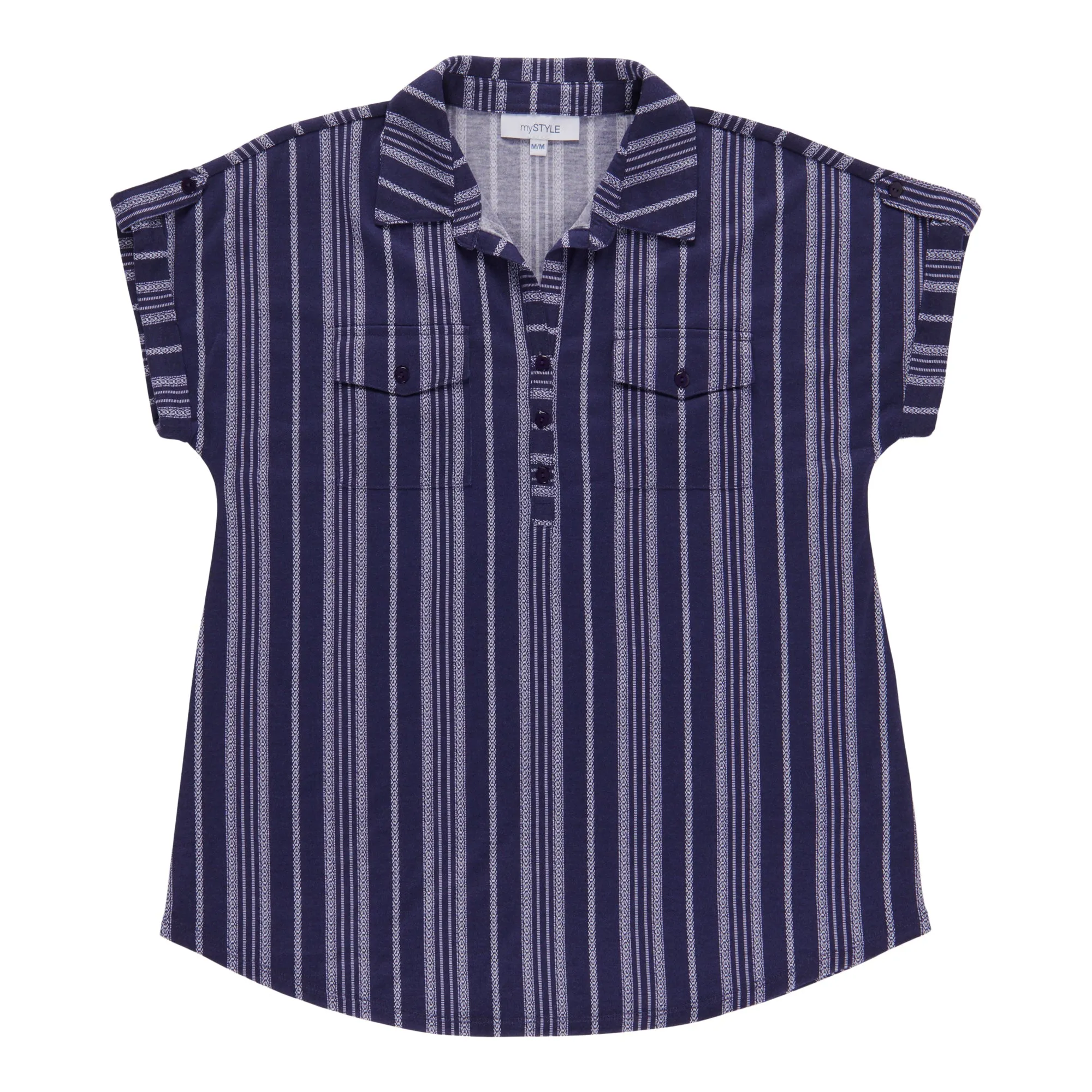 mySTYLE Women's Mykonos Striped Knit Top sold by Giant Tiger product image thumbnail 2