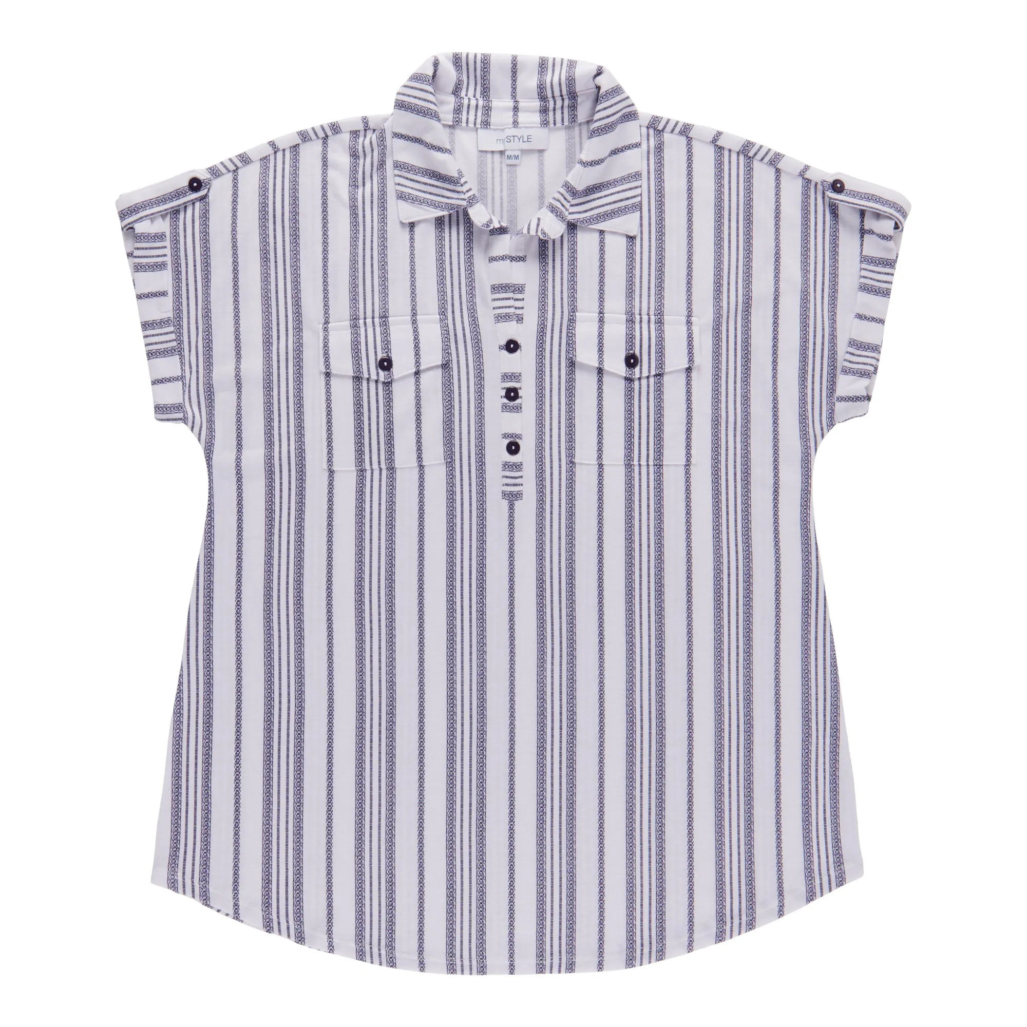 mySTYLE Women's Mykonos Striped Knit Top sold by Giant Tiger product image thumbnail 3