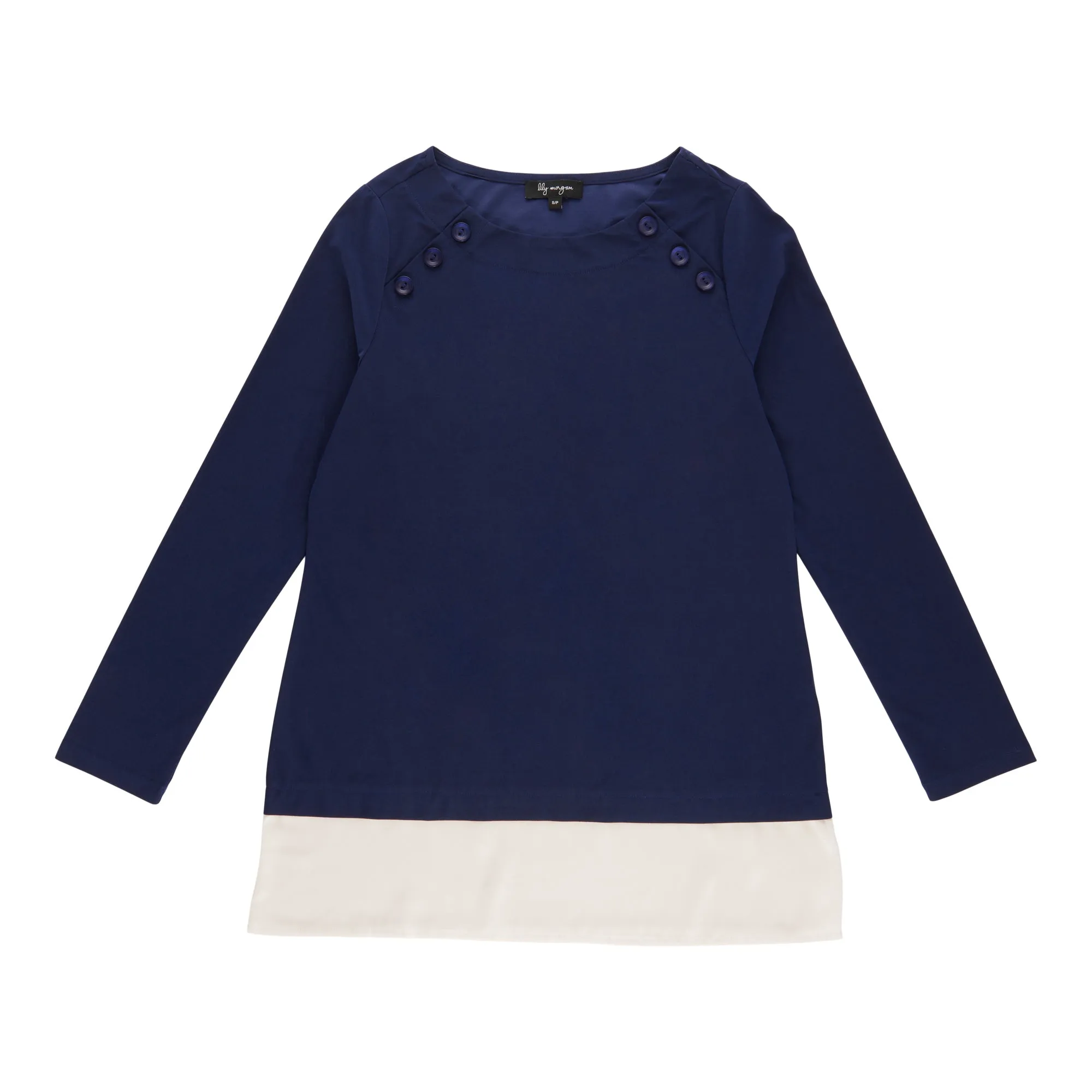 lily morgan Women's Long Sleeve Top with Buttons sold by Giant Tiger product image thumbnail 2