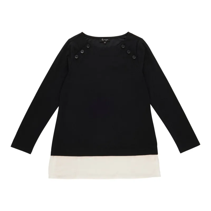 lily morgan Women's Long Sleeve Top with Buttons sold by Giant Tiger