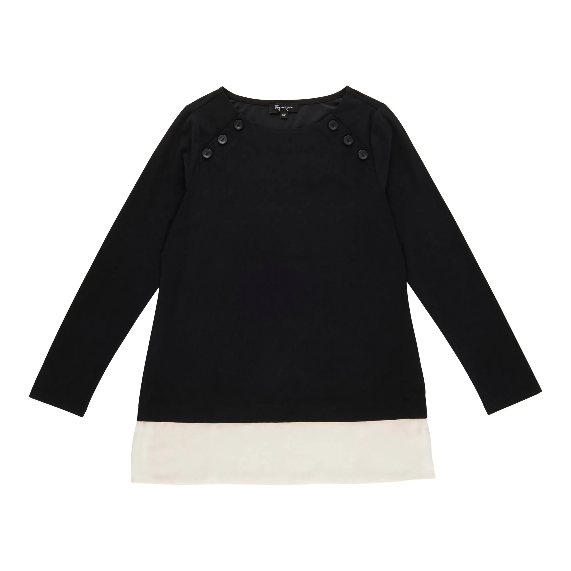 lily morgan Women's Long Sleeve Top with Buttons sold by Giant Tiger