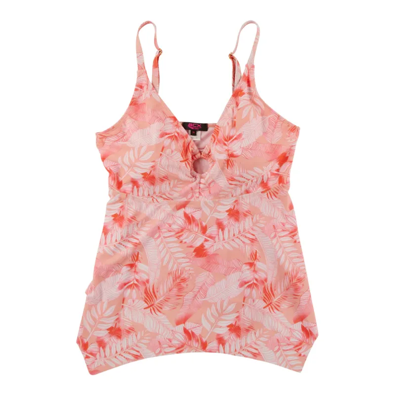 ACX Active Women's Plus Coral Leaf Tankini Top sold by Giant Tiger