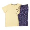 Carisma Women's Plus Ocean Breeze T-Shirt and Capri PJ Set, 2-Piece sold by Giant Tiger